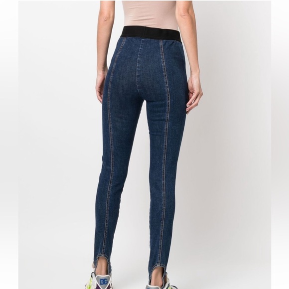 Just Cavelli logo waistband denim leggings - Picture 3 of 7